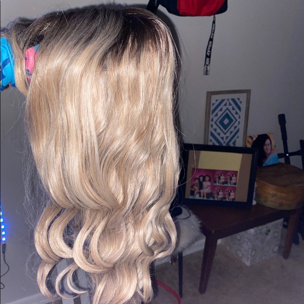 Beautiful brown long